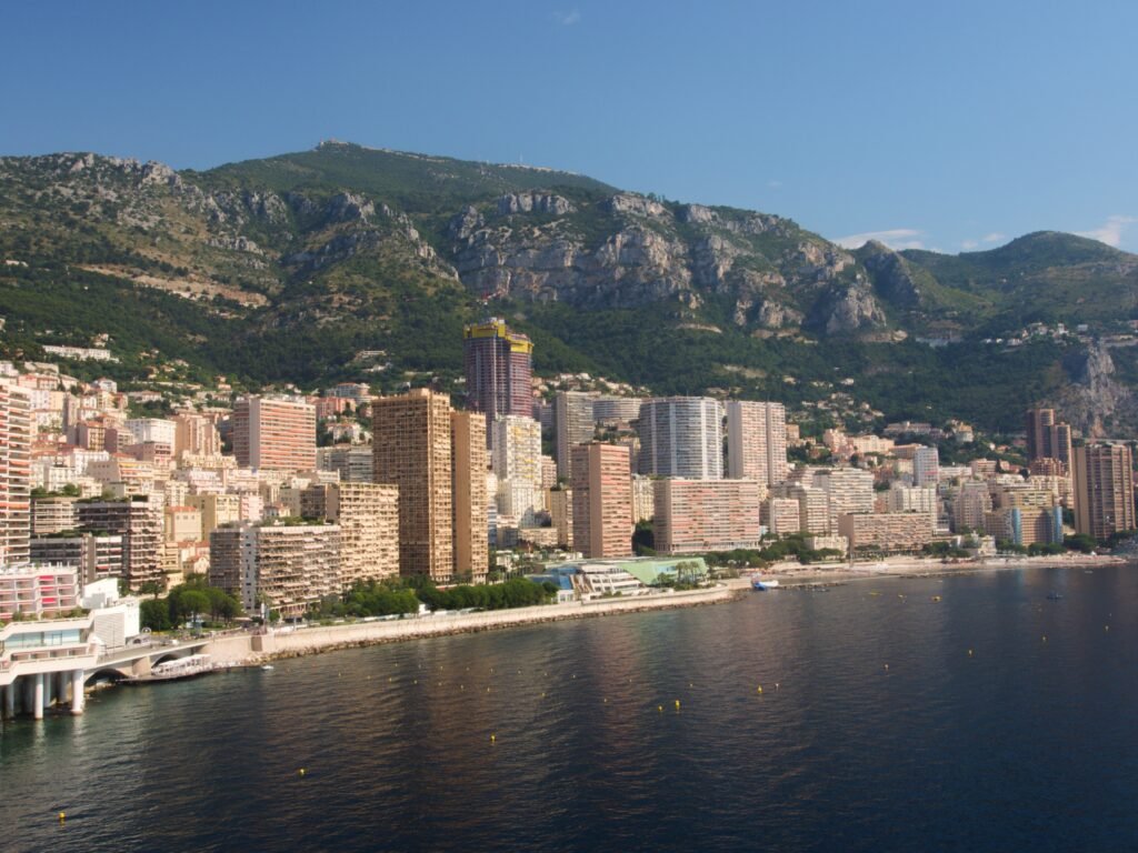 Monaco viewd from the sea