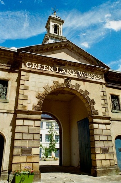 Entrance to Green Lane Works, Sheffield